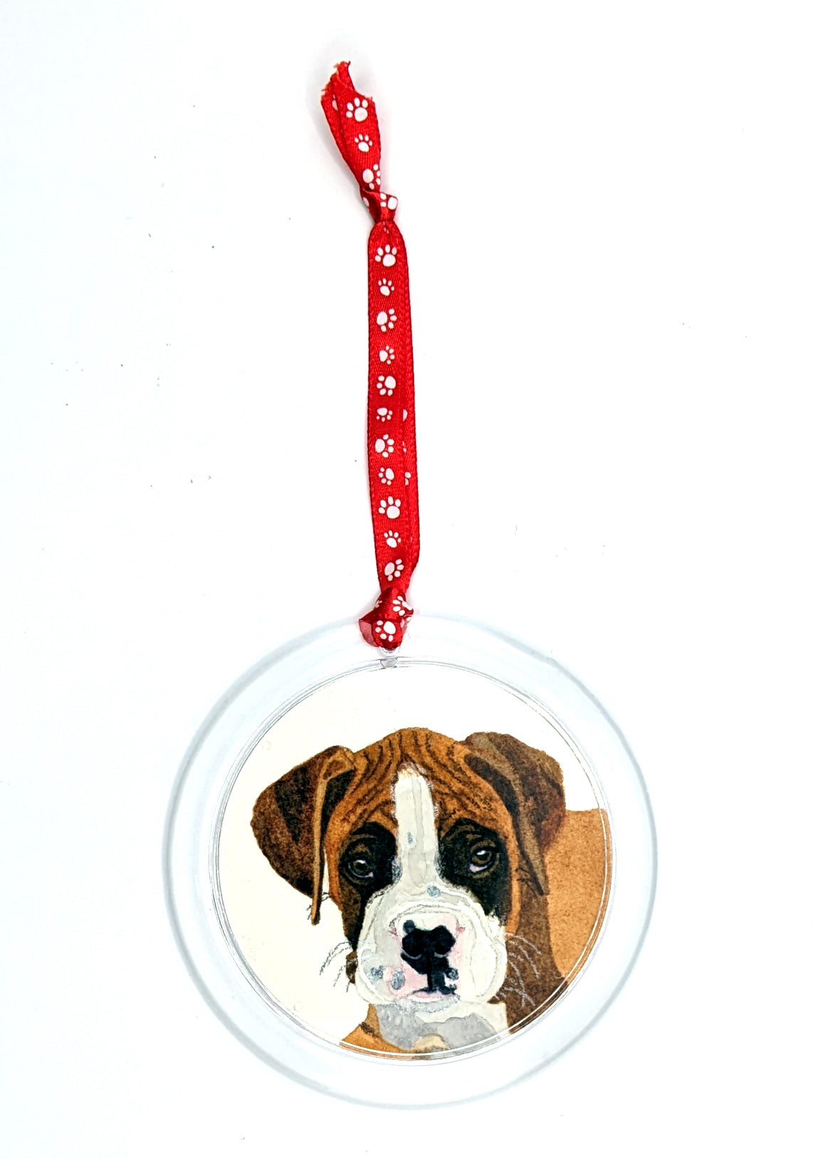 Custom Watercolor Pet Portrait Ornaments